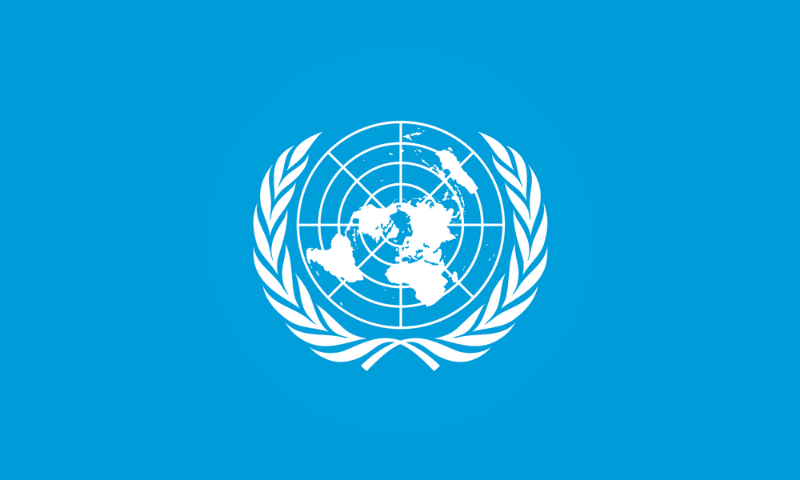 Emblem of the United Nations (blue)- Wikipedia