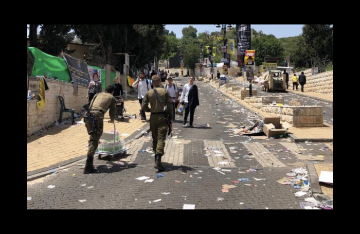 IDF after the Mount Meron stampede I (Wikipedia)