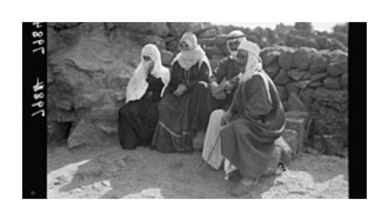 A photograph from 1938 depicting Druze people from Kanawat in Jabal Druze (Hauran), dressed in their traditional clothing- Wikipedia