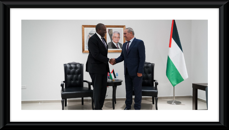 Foreign Secretary David Lammy visits Occupied Palestinian Territories 
14/07/2024. Ramallah, Occupied Palestinian Territories. Foreign Secretary David Lammy meets Secretary general of the Executive Committee of the Palestine Liberation Organization, Hussein al-Sheikh. Picture by Ben Dance / FCDO SOURCE: Flickr