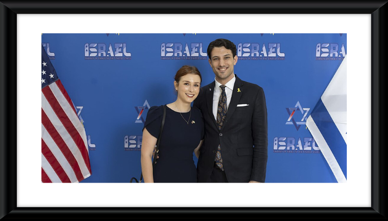 Embassy staff members in Washington — Yaron Lischinsky and Sarah Lynn Milgrim.May their memory be a blessing.Israeli diplomats and representatives around the world stand on the frontlines of Israel’s diplomatic efforts — defending the country with their very lives.- Source: Wikipedia