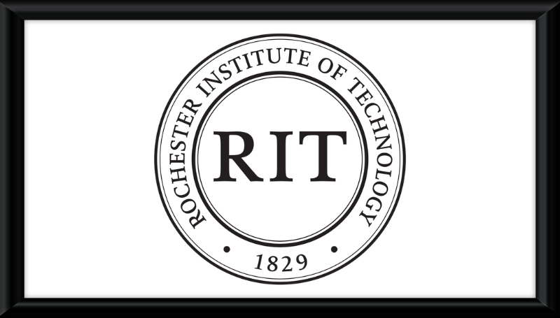 This is the university's seal, adapted in 2018 to represent the university's new graphic identity. - SOURCE: Wikipedia