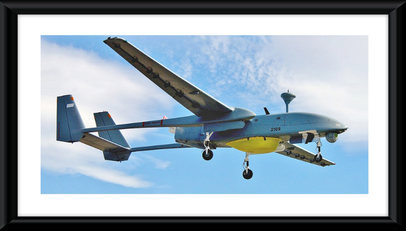 A Hunter Joint Tactical Unmanned Aerial Vehicle (UAV) in flight during a Combat Search and Rescue (CSAR) training exercise at Fallon Naval Air Station (NAS), Nevada (NV), during exercise DESERT RESCUE XI. The Hunter is an Israeli multi-role short-range UAV system in service with the US Army (USA). The exercise is a joint service Combat Search and Rescue (CSAR) training exercise hosted by the Naval Strike and Warfare Center, designed to simulate downed aircrews, enabling CSAR related missions to experiment with new techniques in realistic scenarios.- Wikipedia