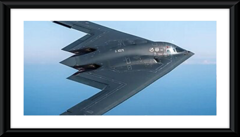 A U.S. Air Force B-2 Spirit flying over the Pacific Ocean in 2016- Source: Wikipedia