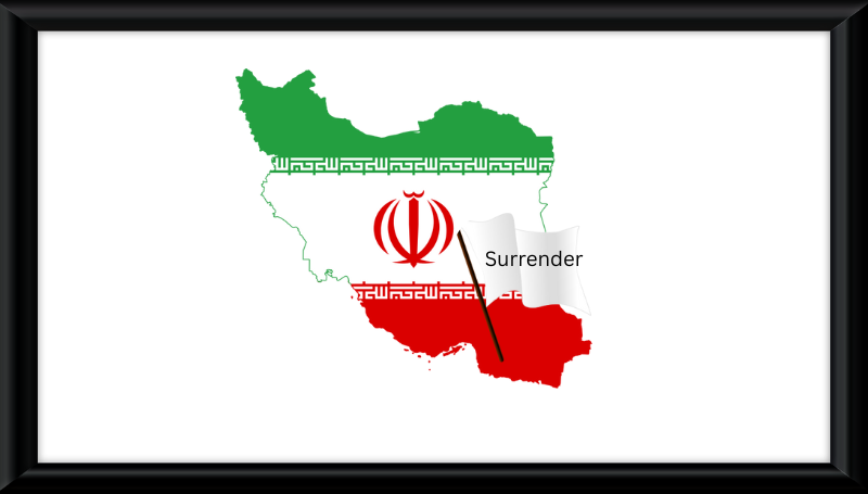 White flag waving- Wikipedia
Iran Map Flag- Canva