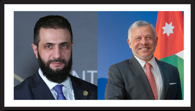 Ahmed al-Sharaa in April 2025- Wikipedia

File:King Abdullah II of Jordan portrait -Source:  Wikimedia Commons
