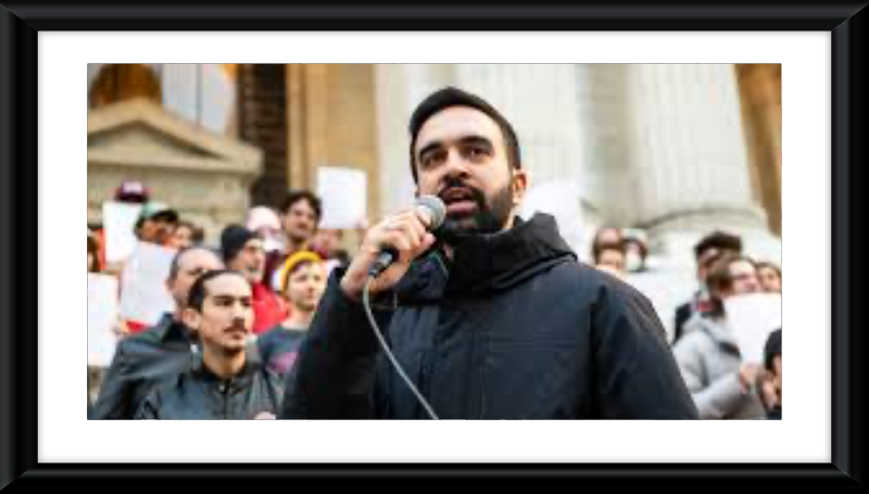 Zohran Mamdani at the Resist Fascism Rally in Bryant Park on Oct 27th 2024-Wikipedia