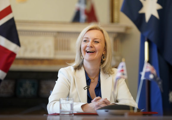 Liz Truss Trade Talks with Australia 
15/06/2020. London, United Kingdom. Liz Truss Trade Talks with Australia.-Flickr