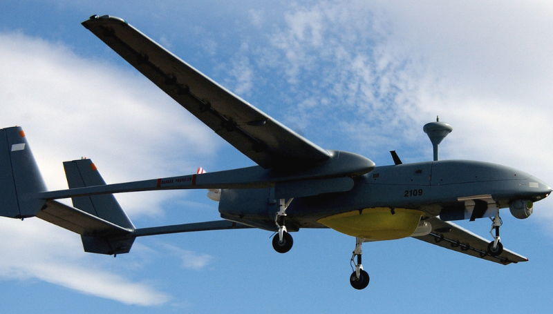 NARA & DVIDS Public Domain Archive - GetArchive
A Hunter Joint Tactical Unmanned Aerial Vehicle (UAV) in flight during a Combat Search and Rescue (CSAR) training exercise at Fallon Naval Air