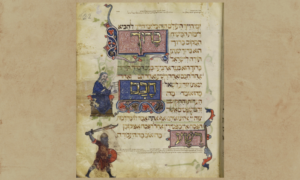 Pesach Haggadah, Magid, The Four Sons 5 with manuscripts
Creator: University of Manchester Library - Sefaria