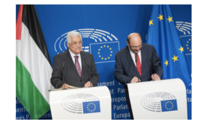 Palestinian President puts his state's case to MEPs | Flickr
