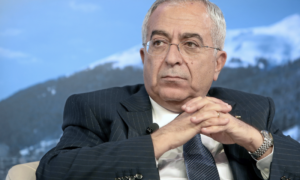  Salam Fayyad, Prime Minister of the Palestinian Authority,captured on the panel during the session 'Transformations in the Arab World' at the Annual Meeting 2013 of the World Economic Forum in Davos, Switzerland, January 25, 2013. . . Copyright by World Economic Forum.  - wikipedia

