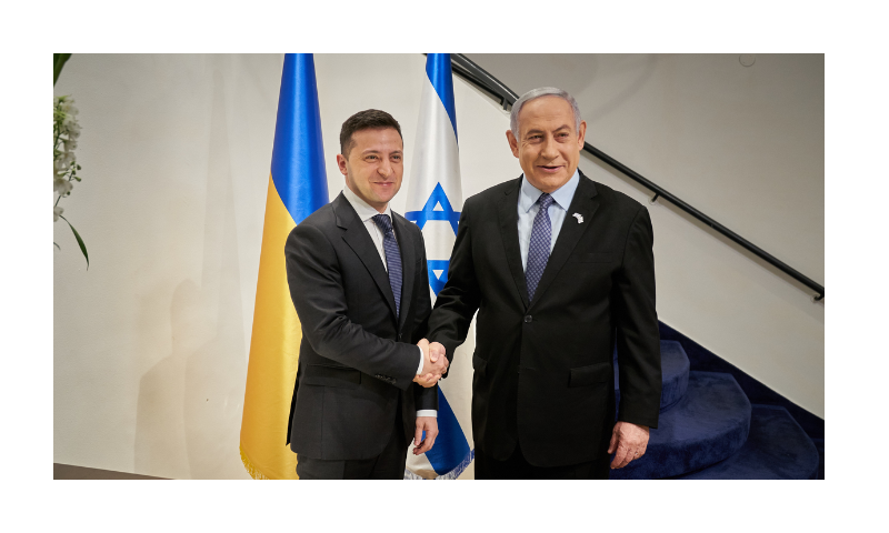 President of Ukraine had a meeting with the Prime Minister of Israel.-Wikipedia 