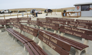 Flight 93 National Memorial; in Pennsylvania, ungefähr 3,2 km nördlich von Shanksville und 97 km südöstlich von Pittsburgh; 2009 - wikipedia