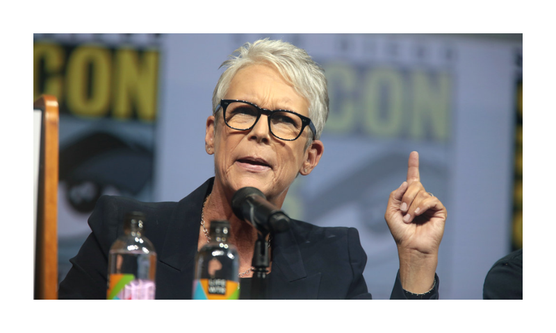 Jamie Lee Curtis | Jamie Lee Curtis speaking at the 2018 San Deigo… | Flickr
