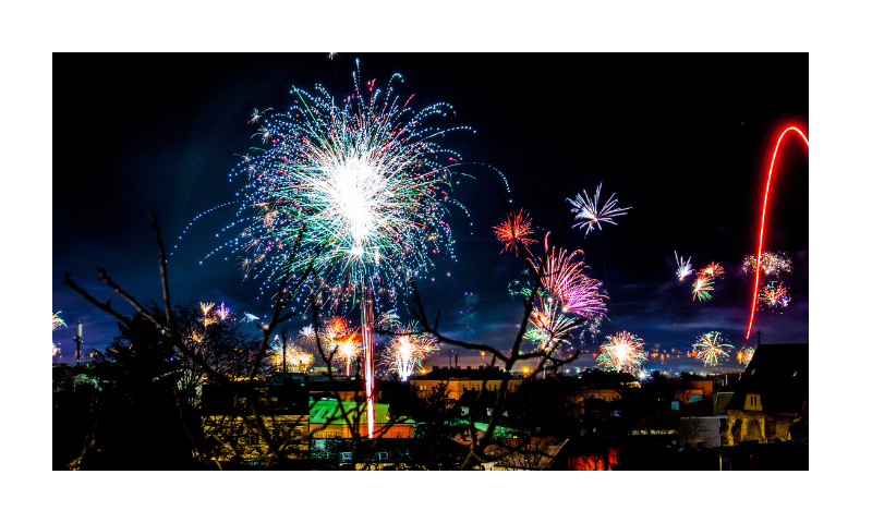 Assorted-color Fireworks Show · Free Stock Photo
