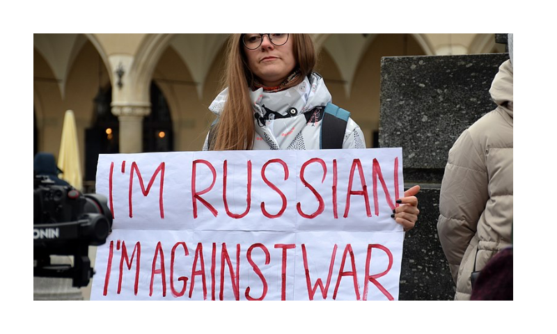 Russian diaspora protests against war in Ukraine-WIKIPEDIA