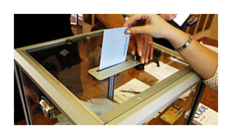 Democracy- A person casts their ballot in the second round of the 2007 French presidential election.-Wikipedia