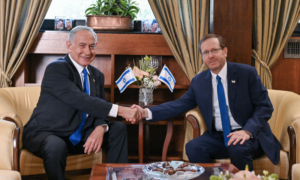 Isaac Herzog assigned the task of forming a government to Benjamin Netanyahu MK, November 2022 (KBG GPO3232).jpg -Wikimedia Commons | 