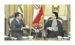 Abdullah II of Jordan visit Tehran - Mohammad Khatami - September 2, 2003.png - Wikimedia Commons
