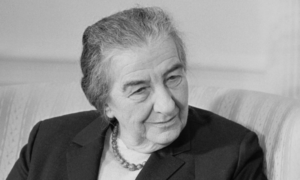 Golda Meir - Wikipedia
Golda Meir, Israeli PM.