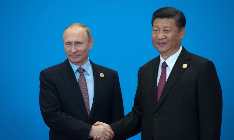 With President of China Xi Jinping before a roundtable meeting of  leaders during the Belt and Road international forum.jpg - Wikimedia Commons
Wikimedia Commons
File:With President of China Xi Jinping before a roundtable meeting of leaders during the Belt and Road international forum.jpg - Wikimedia 