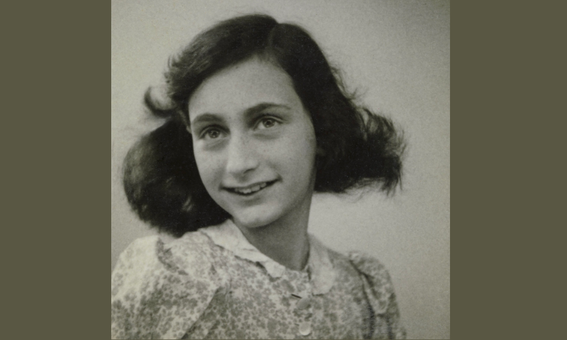 Anne Frank, 1942
Passport photo Anne Frank, May 1942.

(Photo collection Anne Frank House, Amsterdam. Public Domain Work)- Flickr