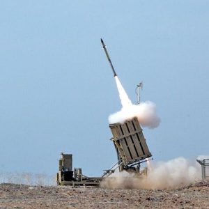 : A missile from the Israeli Iron Dome, launched during the Operation Pillar of Defense to intercept a missile coming from the Gaza strip. (Source: Wikipedia)