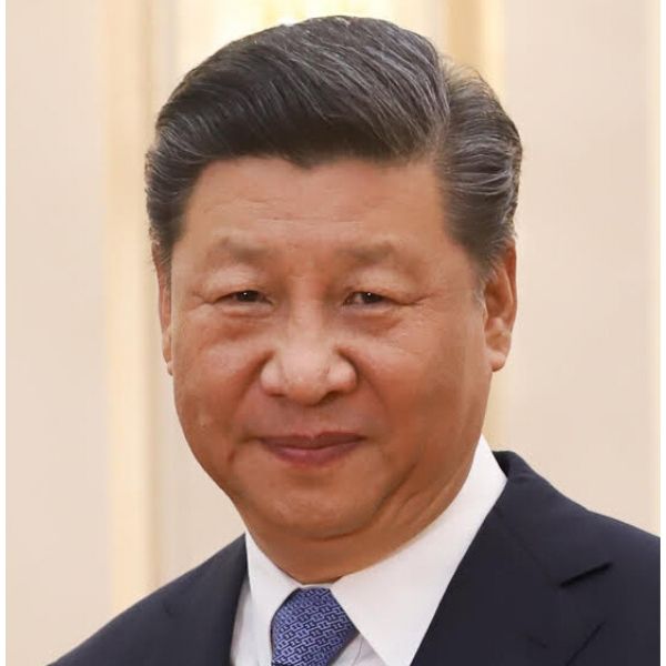 Xi Jinping: General Secretary of the Communist Party of China, President of the People's Republic of China, Chairman of the Central Military Commission
(Source: Wikipedia)