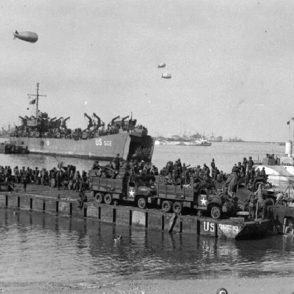 D-day British Forces during the Invasion of Normandy 6 June 1944 B5246. (Source: wikimedia.org)