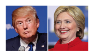 Donald Trump and Hillary Clinton.- Wikipedia