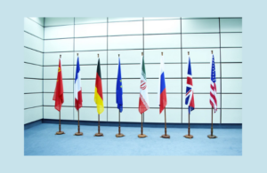 Iran Deal reached in Vienna - June/July 2015 
 Flags aligned(Flickr)