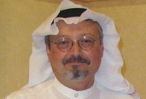 Khashoggi in Saudi Arabia in 2011 (Wikipedia)