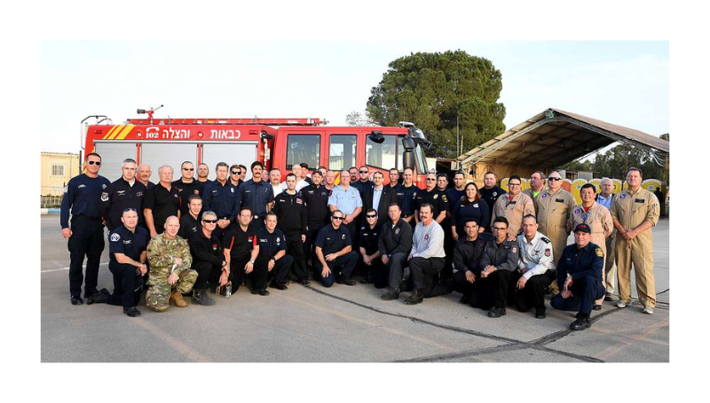 A group of 39 American firefighters deployed to Israel - PICRYL - Public Domain Media Search Engine Public Domain Search
Get this image on: PICRYL 