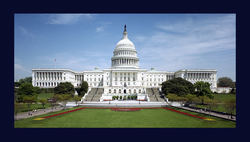 The United States Capitol, the seat of government for Congress, the legislative branch of the U.S. government- Wikipedia