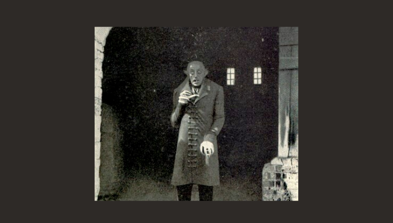 Max Schreck in a promotional still for the film- Wikipedia